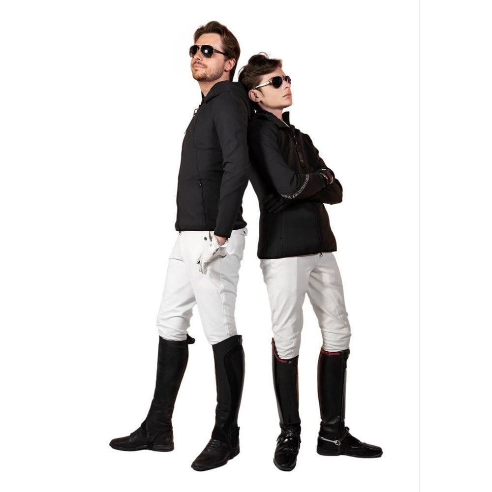 Royal Equestrian Hooded Riding Jacket Santino Black