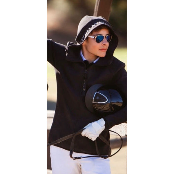 Royal Equestrian Hooded Riding Jacket Santino Black