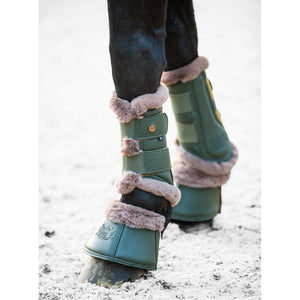 Royal Equestrian Premium Bell Boots Olive