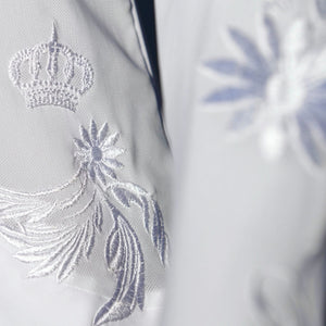 Chaqueta ecuestre real Princesa del Norte con encaje