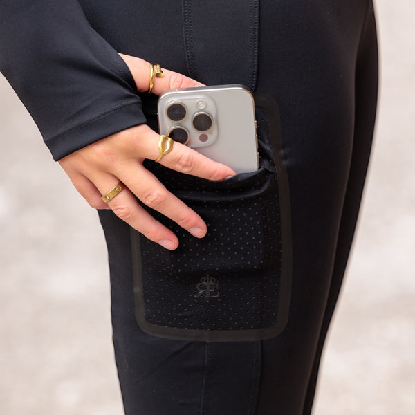 Mono de equitación real La Performance Cleopatra - Negro