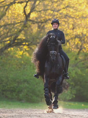 Mono de equitación Royal Equestrian La Performance Cleopatra Negro
