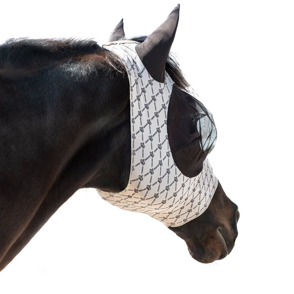 Máscara antimoscas Royal Equestrian Regalia di Roma Sand