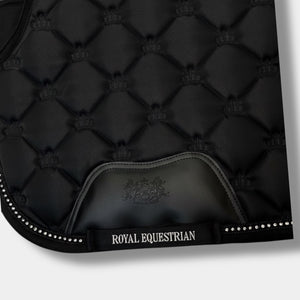 Tapis de selle Royal Equestrian Dressage Black Crystals