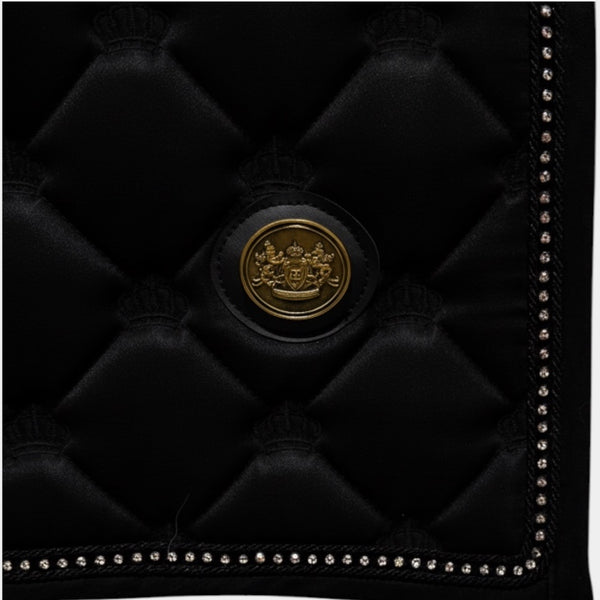 Tapis de selle Royal Equestrian Dressage Black Crystals