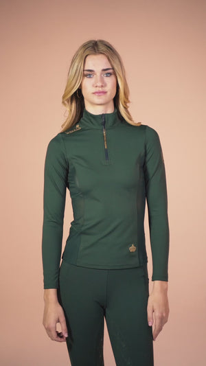 Royal Equestrian Liberte Base Layer Olive