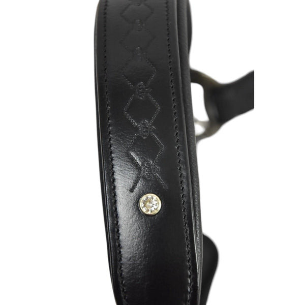 Royal Equestrian Pro Diamond Jog Leather Halter (licou en cuir)