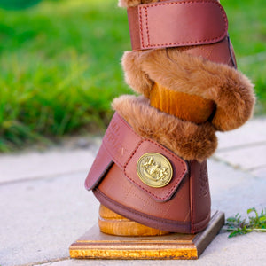 Cuffie equestri reali Copper en Vogue