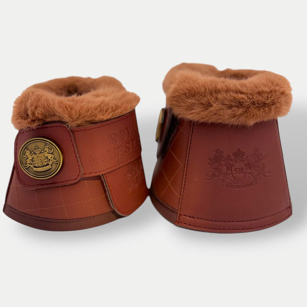 Cuffie equestri reali Copper en Vogue