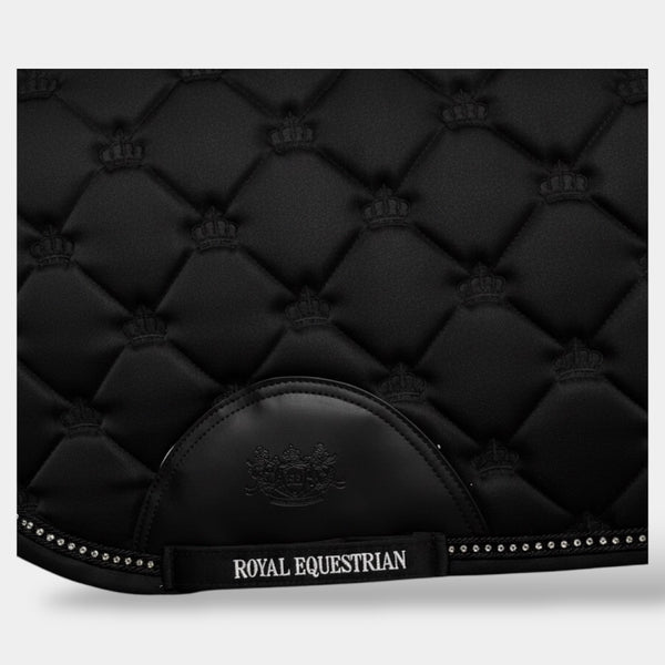 Sottosella equestre reale Jump Black Crystal