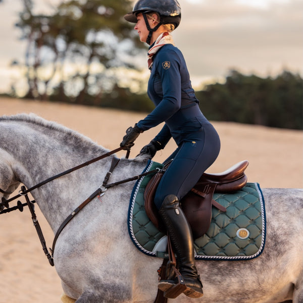 Royal Equestrian Rijtop Liberte Base Layer Navy