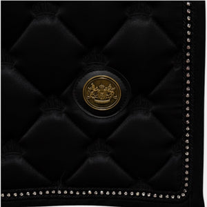 Royal Equestrian zadeldek dressuur zwart kristallen