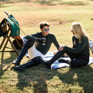 Royal Equestrian Classic Polo Treningsskjorte Grønn