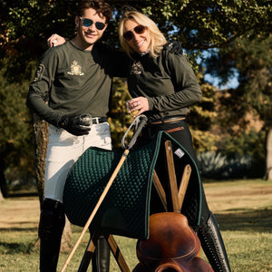 Royal Equestrian Classic Polo Treningsskjorte Grønn