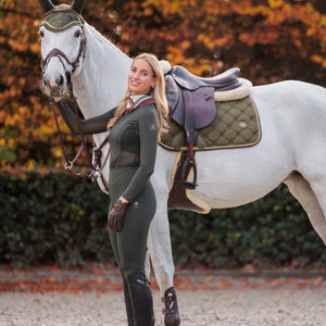 Royal Equestrian Knee Grip Ridetights Olivengrønn