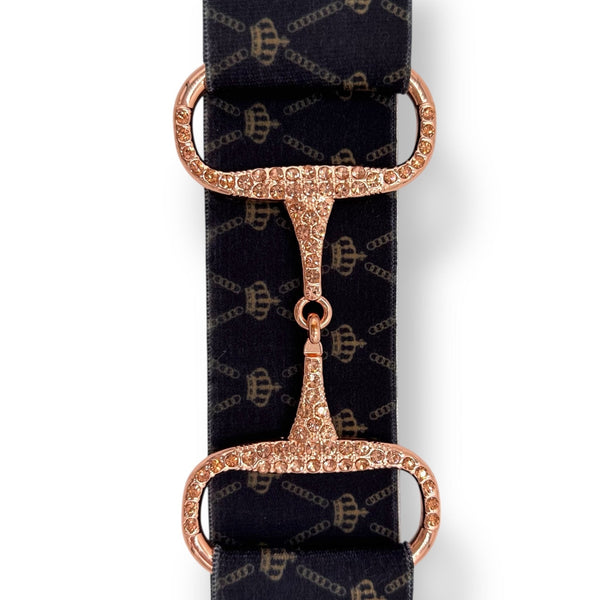 Royal Equestrian Signature elastisk snafflebittbelte