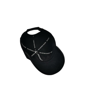 Royal Equestrian svart ikonisk baseballcaps