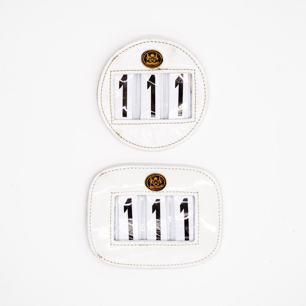Royal Equestrian Salpad Nummerholder - Hvit
