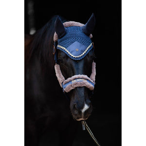 Royal Equestrian Premium Nauszniki granatowy Blue Full