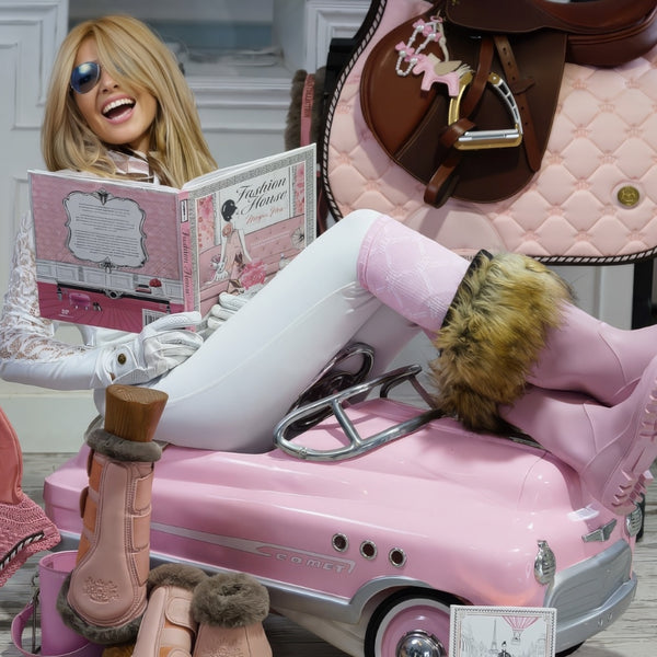 Royal Equestrian knäbyxor med kompression Cecile White