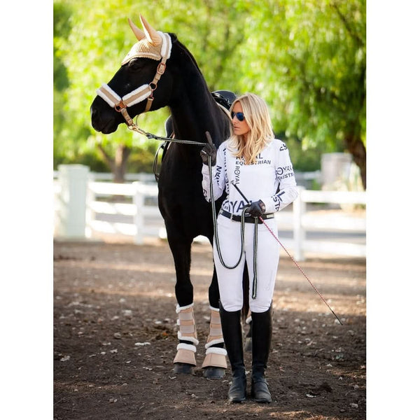 Royal Equestrian fodrade borstskydd Champagne